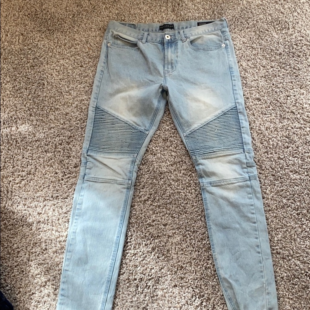 Bullhead Stacked Skinny Jeans 31 Waist 32 Length